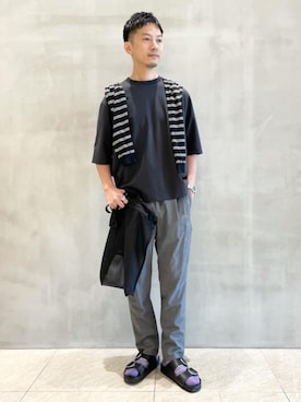 UNITED ARROWS 原宿本店 メンズ館 STAFF 01さん(メンズ・178cm)の夏コーディネート