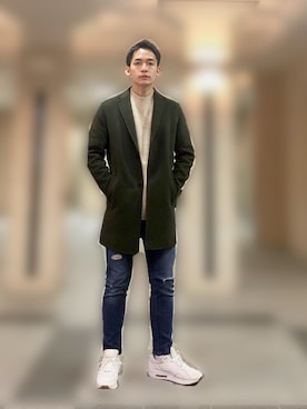 chiyuta0829さん（メンズ・172cm）の冬コーディネート