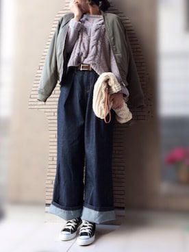 maho...さん(レディース・160cm)の冬コーディネート