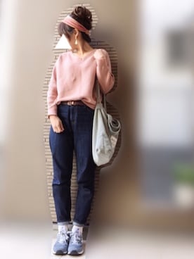 maho...さん（レディース・160cm）の春コーディネート