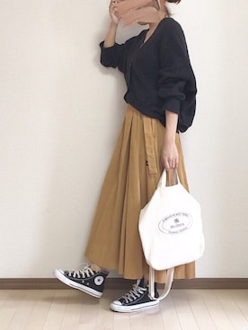 「シンプルおしゃれが好き」｜maho...さん（レディース・160cm）の秋コーディネート