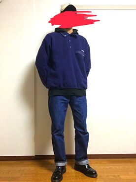 「graphzero（グラフゼロ）のアイテム」を使った、二枚貝さん（メンズ・177cm）の春コーディネート