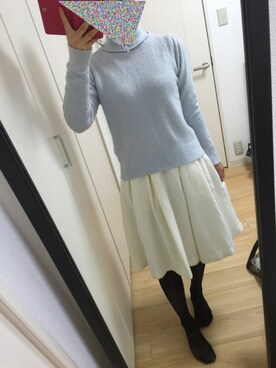 @chocoさん（レディース・154cm）の冬コーディネート