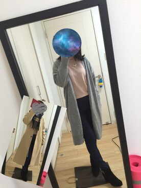 @chocoさん（レディース・154cm）の冬コーディネート