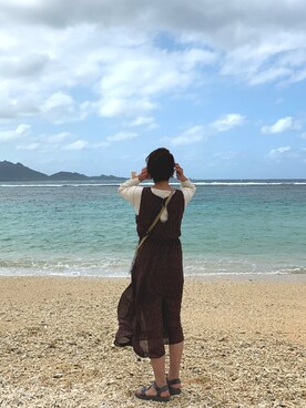 エリザベスさん(レディース・167cm)の春コーディネート