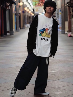 「Who'sWho（フーズフー）のアイテム」を使った、tendon...🚶‍♂️さん（メンズ・168cm）の秋コーディネート