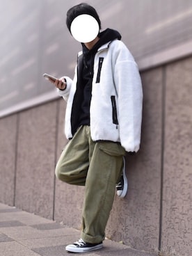 tendon...🚶♂️さん(メンズ・168cm)の冬コーディネート