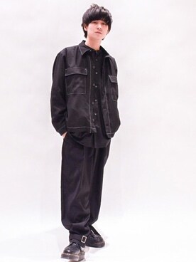 「Confirm（コンファーム）のアイテム（その他アウター）」を使った、tendon...🚶‍♂️さん（メンズ・168cm）の冬コーディネート