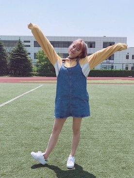 「GRASSHOPPER（グラスホパー）のアイテム」を使った、搭不搭搭搭さん（レディース・162cm）の秋コーディネート