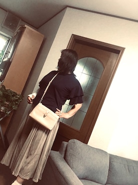 「mitis（ミティス）のアイテム」を使った、もとぅくるさん（レディース・165cm）の春コーディネート