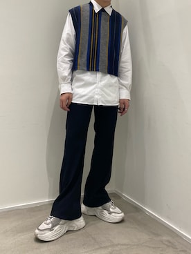 「バレンタインデートスタイル」｜あびさん（メンズ・172cm）の冬コーディネート