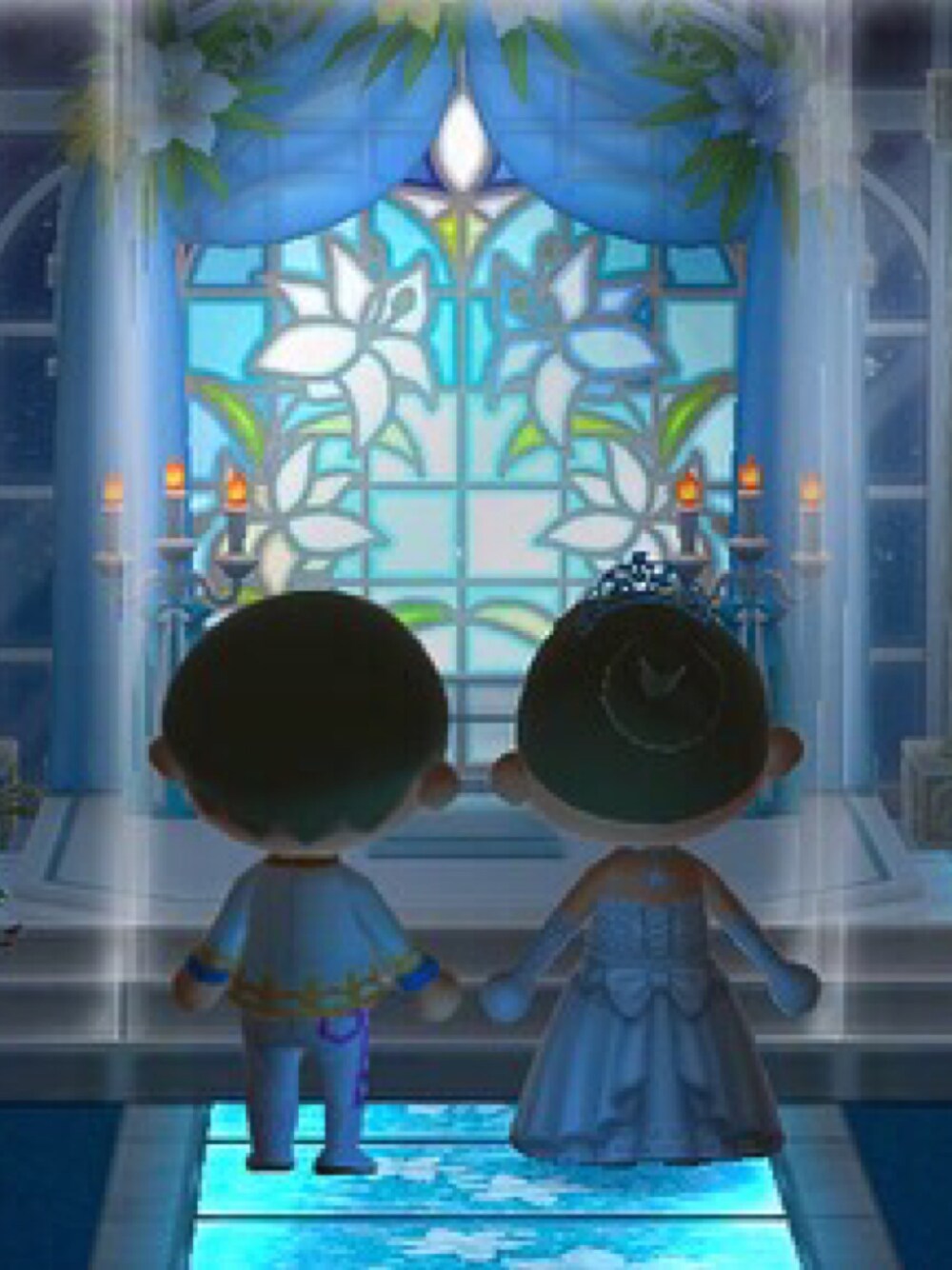 「ポケ森」｜「きこうしのジャケットのアイテム（ノーカラージャケット、ホワイト系）」を使った、くろぶちさん（レディース・160cm）の夏コーディネートの1枚目の写真