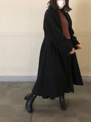 SLY（スライ）の「A LINE SHAGGY WOOL コート/Aラインシャギーウール 