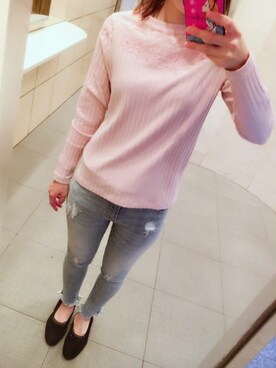 かおりさん(レディース・154cm)の春コーディネート