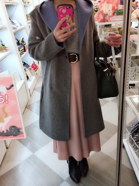 かおりさん（レディース・154cm）の春コーディネート
