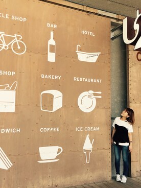 かおりさん(レディース・154cm)の春コーディネート