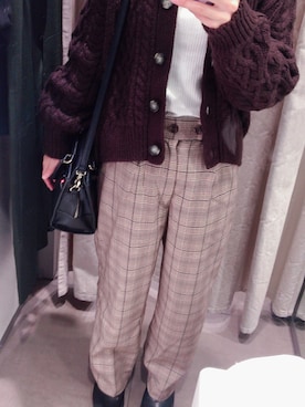 かおりさん(レディース・154cm)の秋コーディネート