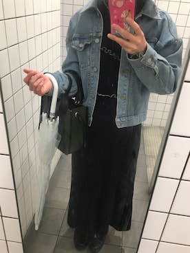 「アイテム（ブルゾン）」を使った、かおりさん（レディース・154cm・30代）の春コーディネート