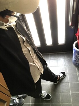 「アイテム（MA-1）」を使った、いなみさん（メンズ・163cm・10代）の春コーディネート