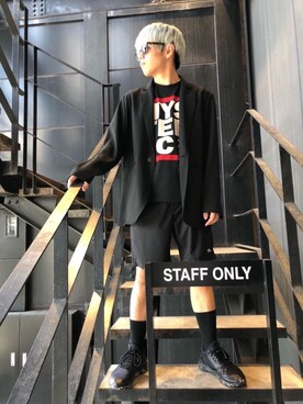 らいさん（メンズ・166cm）の夏コーディネート