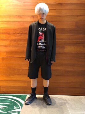 らいさん（メンズ・166cm）の夏コーディネート