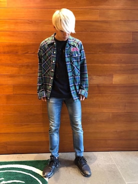 らいさん（メンズ・166cm）の秋コーディネート