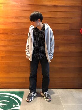 らいさん（メンズ・166cm）の春コーディネート