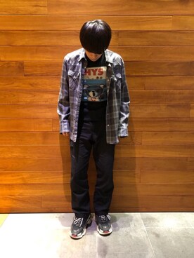 らいさん（メンズ・168cm）の春コーディネート