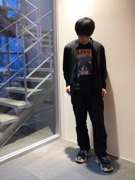 らいさん（メンズ・168cm）の春コーディネート