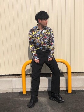 らいさん（メンズ・168cm）の春コーディネート