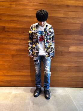 らいさん（メンズ・168cm）の春コーディネート