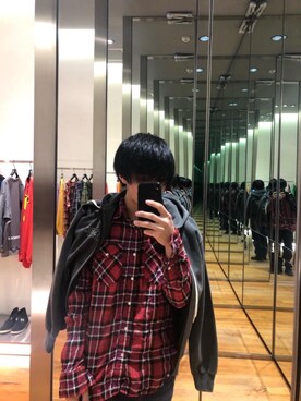 らいさん（メンズ・168cm）の冬コーディネート