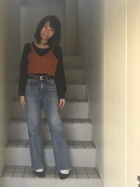 maminaさん（レディース・150cm）の冬コーディネート