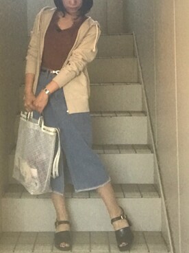 maminaさん（レディース・150cm）の春コーディネート