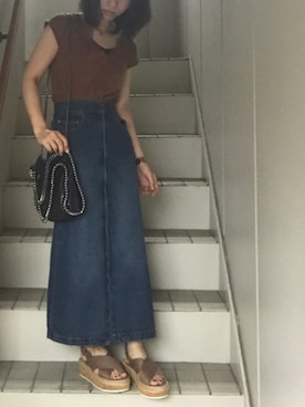 maminaさん（レディース・150cm）の秋コーディネート