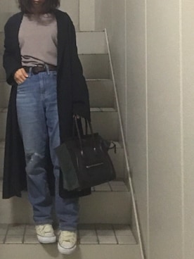 「CELINE」｜「アイテム（その他アウター）」を使った、maminaさん（レディース・150cm）の秋コーディネート