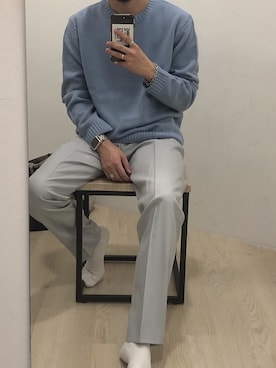 「コーディネート」｜「アイテム（アナログ腕時計）」を使った、ümaさん（メンズ・174cm）の秋コーディネート