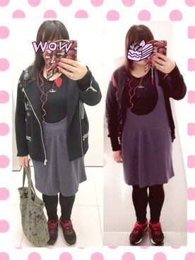 「Vert Dense（ヴェールダンス）のアイテム」を使った、奈々さん（レディース・162cm）の春コーディネート