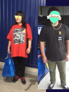 奈々さん（レディース・162cm）の夏コーディネート