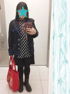 奈々さん(レディース・162cm)の秋コーディネート