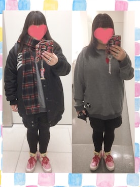 「cantwo（キャンツー）のアイテム」を使った、奈々さん（レディース・162cm）の冬コーディネート