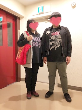 「RALEIGHのアイテム（ジャケット/アウター）」を使った、奈々さん（レディース・162cm）の春コーディネート