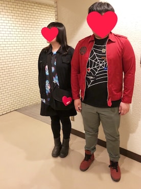 「RALEIGHのアイテム（ジャケット/アウター）」を使った、奈々さん（レディース・162cm）の春コーディネート
