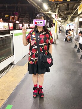 奈々さん（レディース・162cm）の夏コーディネート
