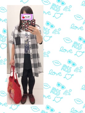 奈々さん（レディース・162cm）の夏コーディネート