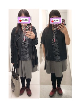 「会議」｜奈々さん（レディース・162cm）の秋コーディネート