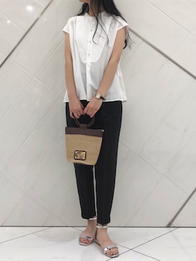 AI.Uさん（レディース・170cm）の春コーディネート