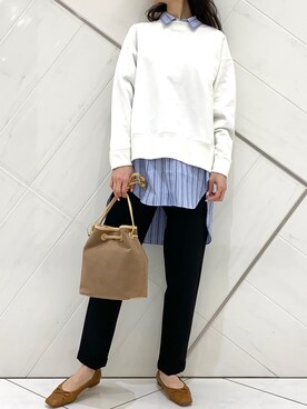 AI.Uさん（レディース・168cm）の冬コーディネート