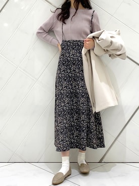 AI.Uさん（レディース・168cm）の冬コーディネート