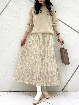 AI.Uさん（レディース・168cm）の春コーディネート